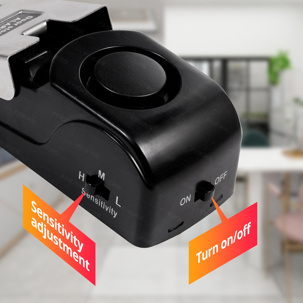 Sim Gsm Alarm - ระบบเตือนภัยกันขโมยประตู FUERS 120dB เสียงดังไร้สาย ระบบรักษาความปลอดภัยบ้าน ป้องกันการโจรกรรม