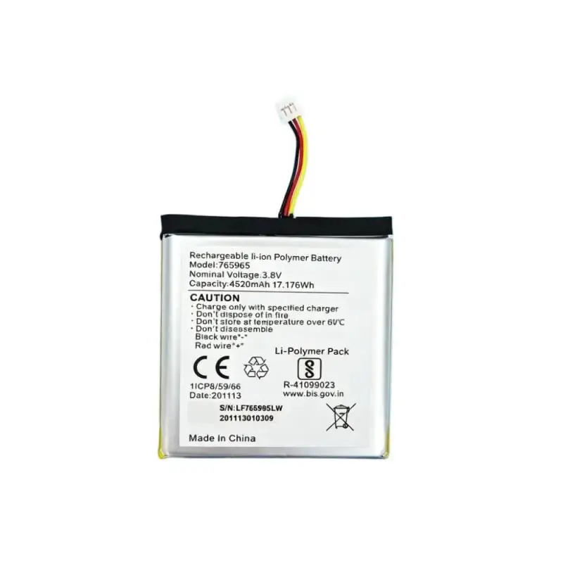 765965 แบตเตอรี่สำรอง Li-Polym - Home Security Battery Replacement บทวิจารณ์และราคา
