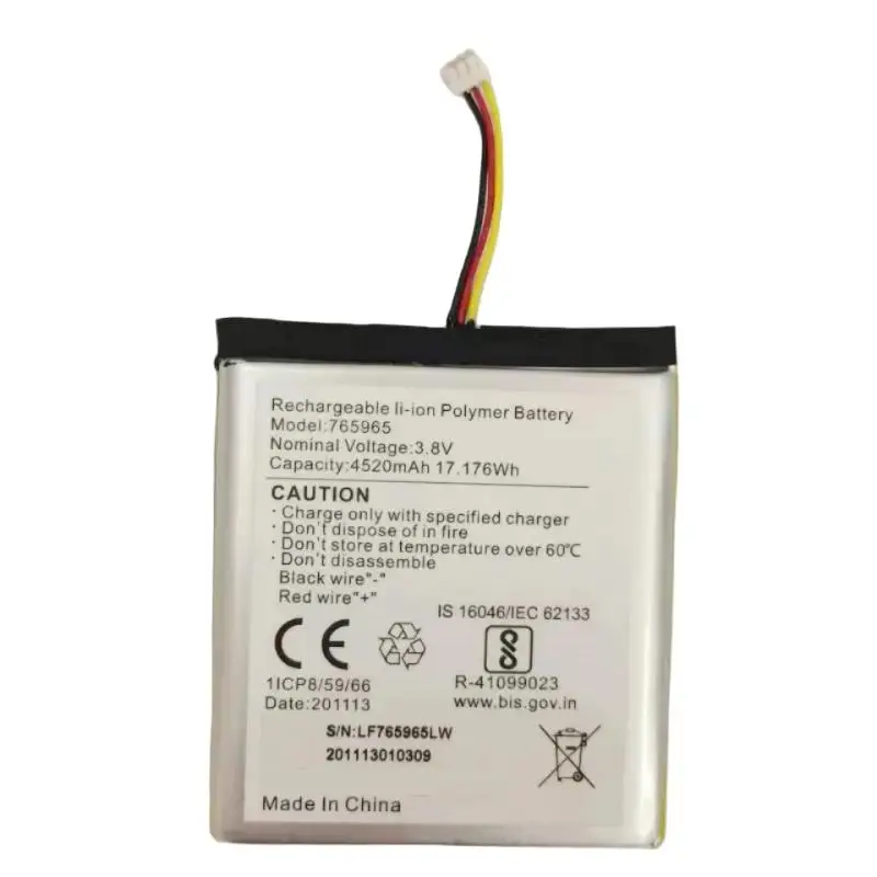765965 แบตเตอรี่สำรอง Li-Polym - Home Security Battery Replacement บทวิจารณ์และราคา