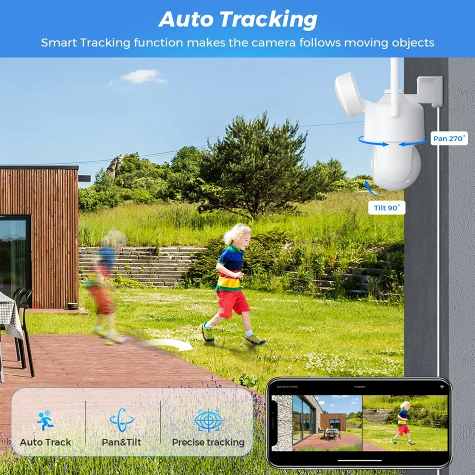 กล้องรักษาความปลอดภัยไร้สาย เล - Home Security Flood Lights บทวิจารณ์และราคา