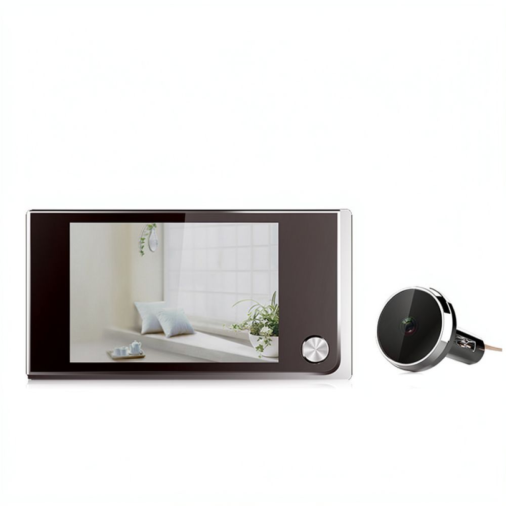 ระบบกล้องวงจรปิดพร้อมจอแสดงผลด - Home Security Front Door Camera บทวิจารณ์และราคา